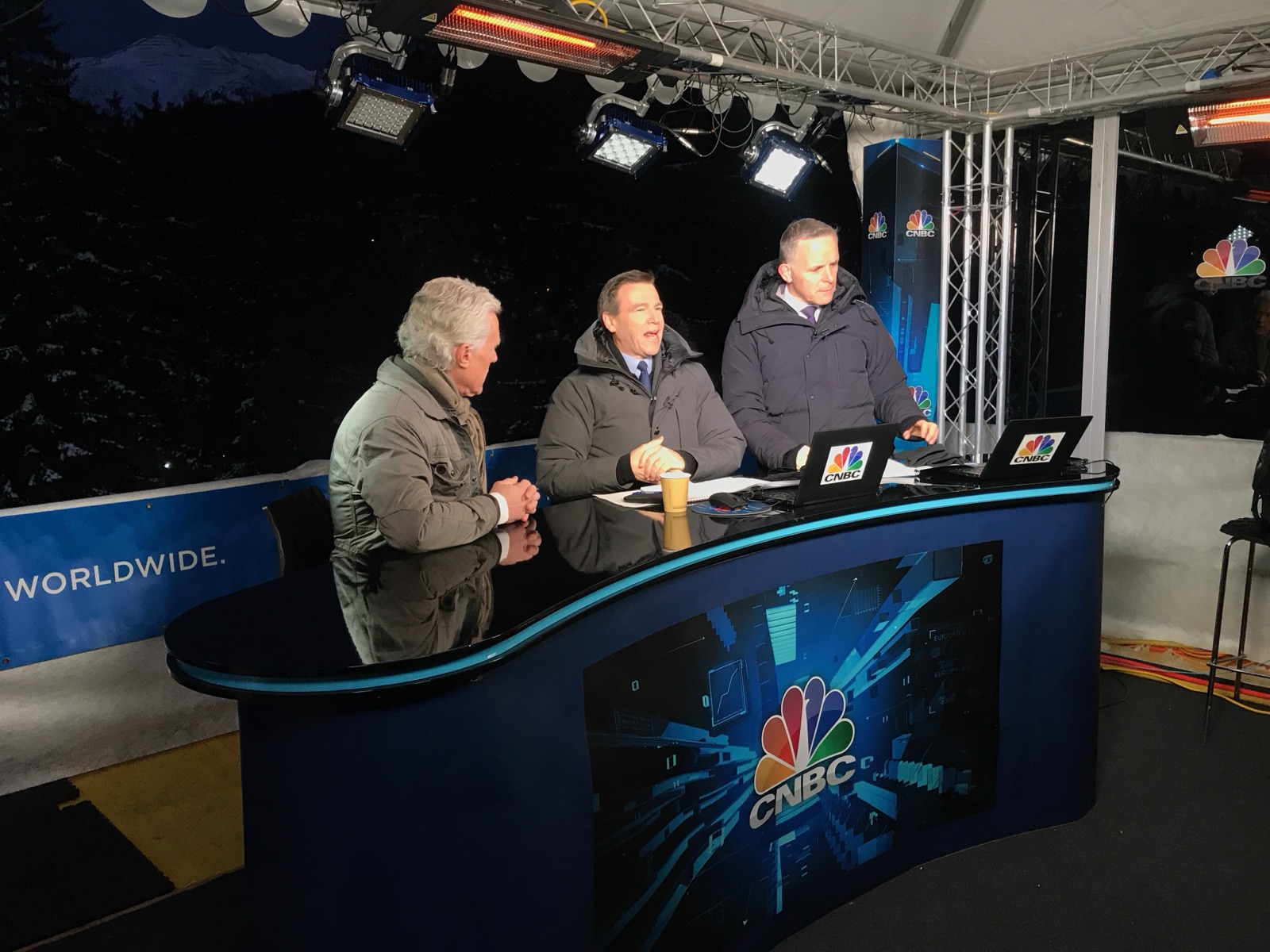 CNBC live from Davos